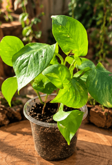 Variegated Golden Pothos